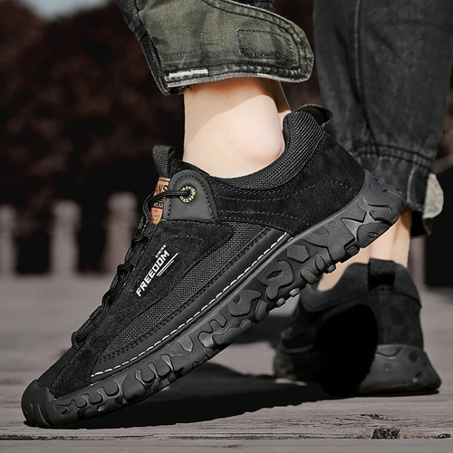 Zapatos Deportivos Casuales De Cuero Para Hombre, Botas De T