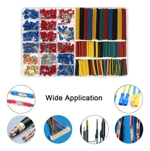 Kit Eléctrico De Cable Automotriz 678 Piezas