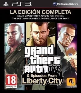 Grand Theft Auto Iv Complete Edition Videojuego Ps3 Español