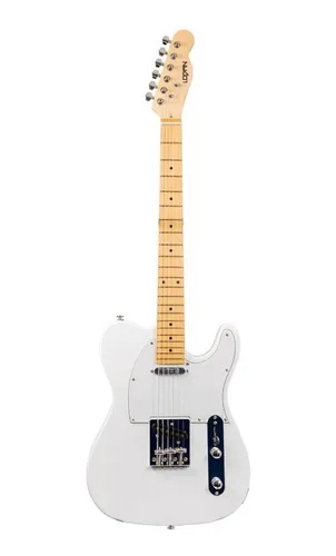Guitarra Electrica Logan Blanca Tipo Telecaster Cuotas sin inter s