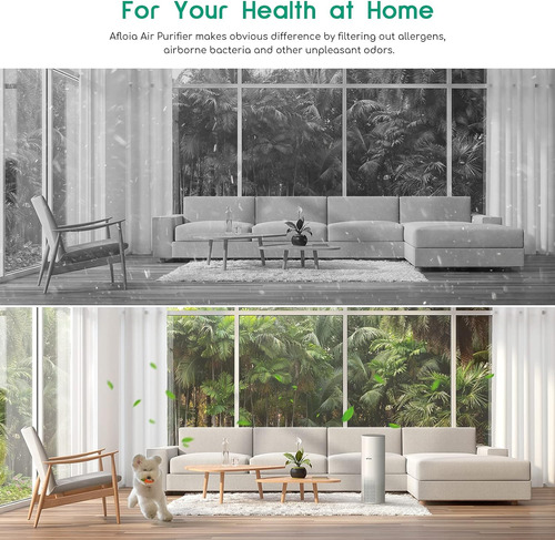 Combo De Purificador De Aire Y Humidificador Para El Hogar,