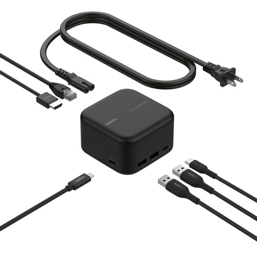Belkin Connect Usb-c 6 En 1 Core Gan Dock 130 W, Estación De