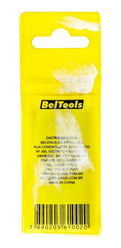 Imagem 5 de 8 de Kit C/ 10 Broca Aço Rápido 2,5mm Beltools