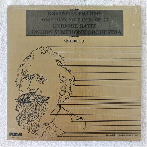 Enrique Batiz Lp Johannes Brahms