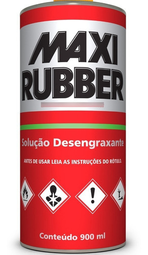 Solução Desengraxante 900ml Maxi Rubber