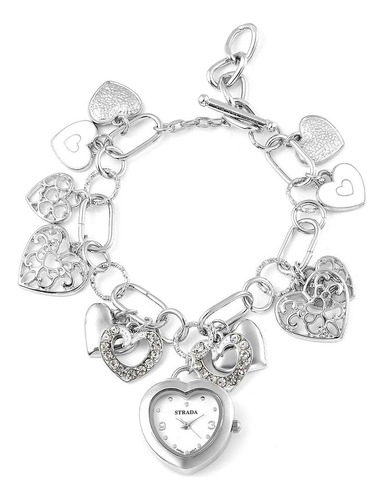 Compra Lc Strada Watch Pulsera Con Dije De Corazon Multiple