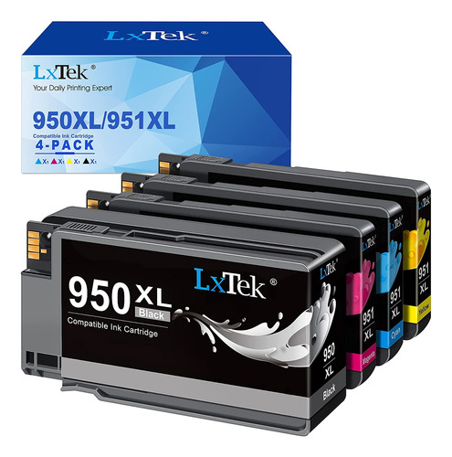 Cartuchos Alternativos X4 Colores P/hp 950xl 951xl 