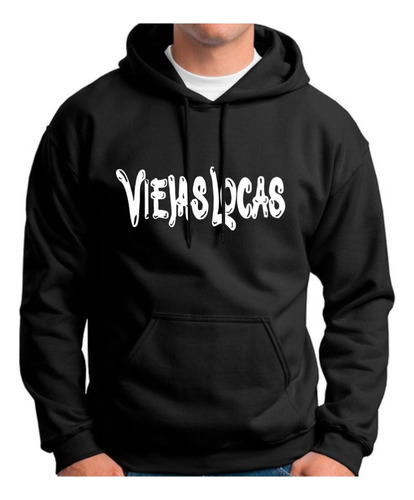 Buzo Canguro Viejas Locas Rock Nacional - Estampamos Logos