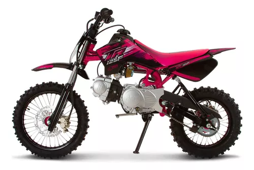 Mini Moto De Trilha Rosa