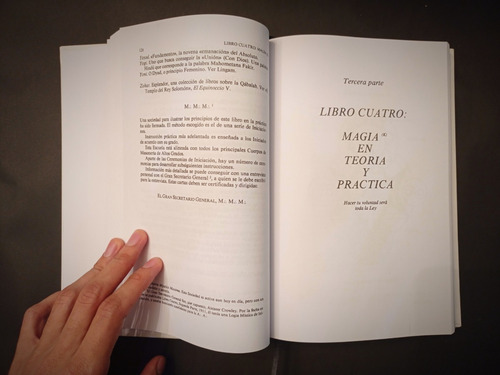 Imagen 10 de 10 de Magia En Teoría Y Practica Aleister Crowley Liber Aba 4