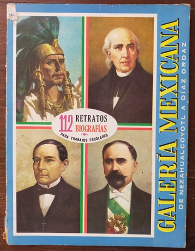 112 Retratos Biografías Galería Mexicana Historia México