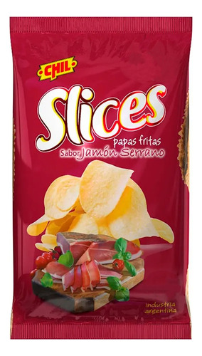 Papas Fritas Jamon Serrano Snacks Salados Chil Slices 250gr