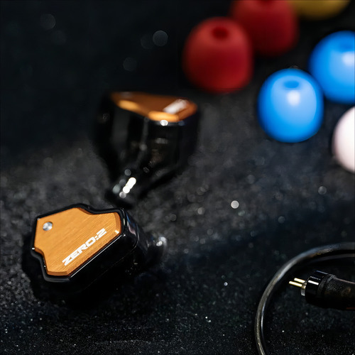 Fone de Ouvido Profissional 7Hz Zero 2 Crinacle Cor Laranja