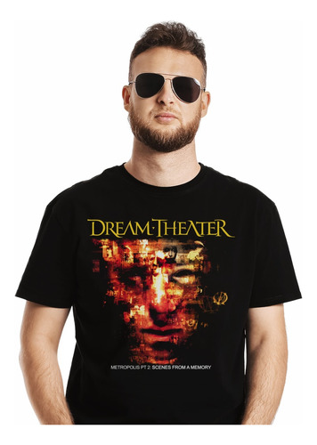 Polera Dream Theater Metropolis Part 2 Rock Impresión Direct