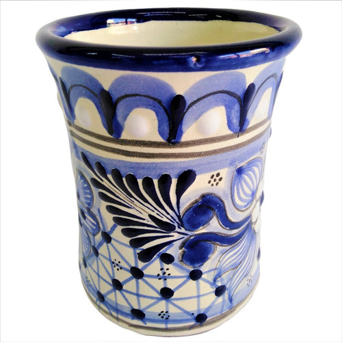 Set De 12 Tazas Cappuccino Talavera 100% Original