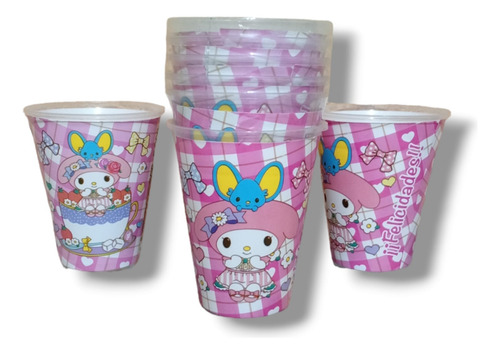 My Melody Kit Para Fiestas D Cumpleaños Caja+plato+vaso 70 P My Melody My Melody My Melody
