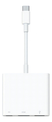 Cable usb tipo c Apple MUF82AM/A blanco con entrada USB Tipo C salida USB Tipo C, HDMI, USB