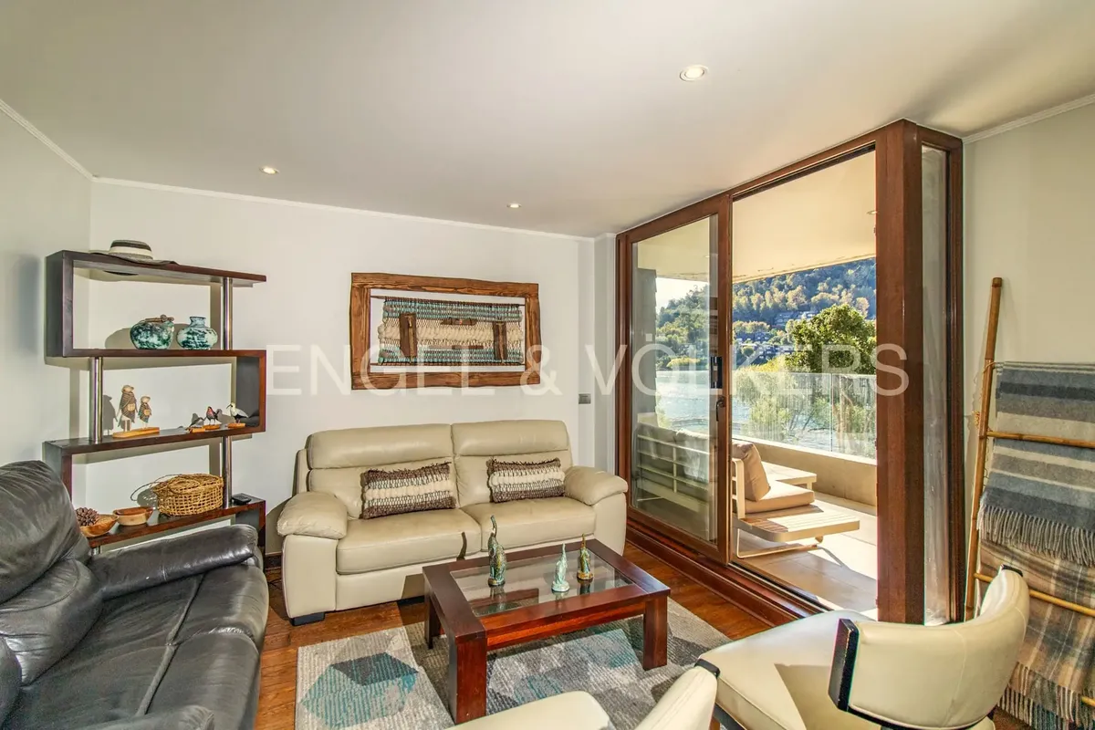 Imagen 4 de 22 de Departamento Con Vista Al Lago En La Poza De Pucón