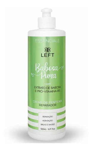 Creme De Pentear 500ml Babosa Pura Essenciale Left