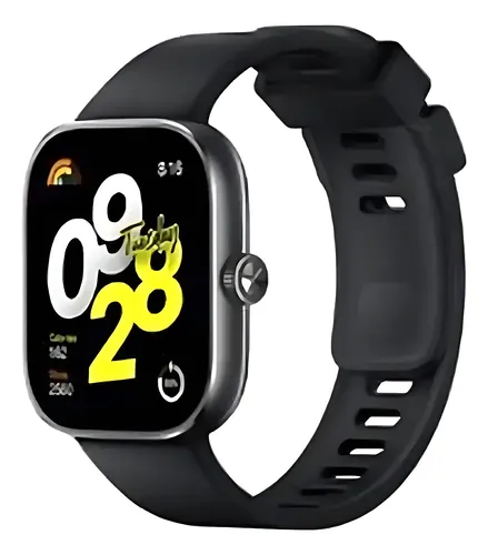 Redmi Watch 4 Preto 197 Amoled Com Monitor Cardiaco Preto