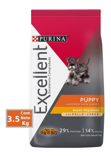 Excellent Cachorro Razas Pequeñas 3.5 Kg Puppy Small Breed