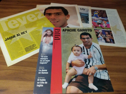 Carlos Tevez * Tapa Y Nota Revista Viva * 2006