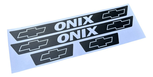 Kit Soleira Adesiva Onix - Esportiva Para O Chevrolet Onix