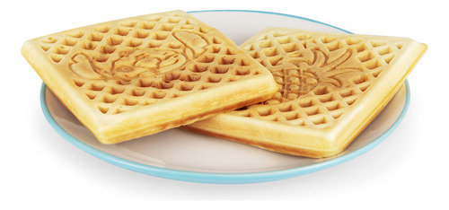 Waflera Atma Disney Stitch 2 Wafles Placas Antiadherentes