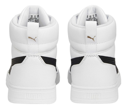 Tenis Puma Caven Mid Jr Mujer Original Blanco 39000901