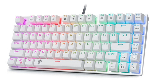 Huo Ji E-yooso Z-88 Rgb Teclado Mecánico Para Juegos, Pane.