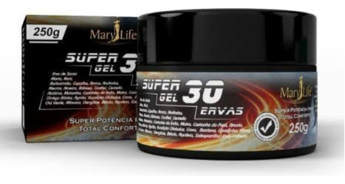 Super Gel Massageador 30 Ervas Efeito Quente Frio Mary Life
