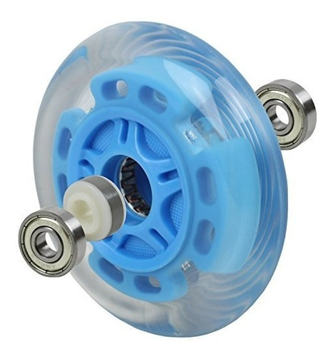 Ruedas Led Scooter Con Cojinetes Abec 9 Para Scooters Razor