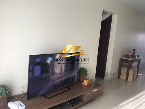 Imagem 13 de 14 de Jmp-20 Casa De 3 Quartos, Área Gourmet E Piscina Em Unamar