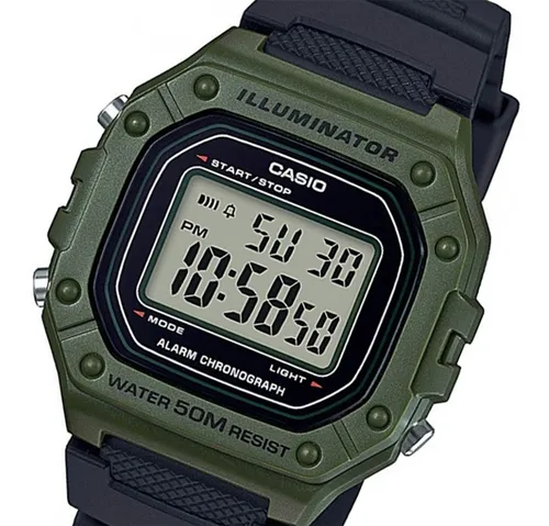 Reloj Hombre Casio Vintage Cod W 218h 3a Joyeria Esponda