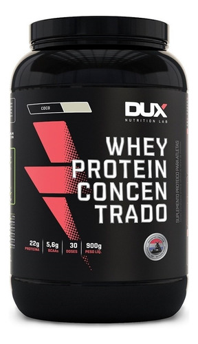 Whey Protein 100% Concentrado 900g - Dux Nutrition Lab