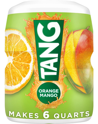 Mezcla De Bebida En Polvo Endulzada Con Mango Y Naranja, 12 