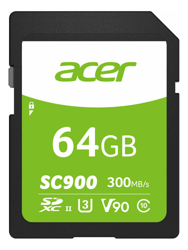 Tarjeta De Memoria Sdxc Acer Sc900 64gb