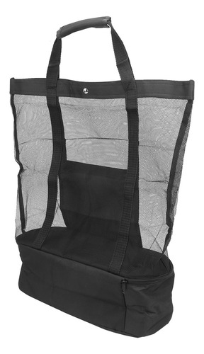 Bolsa De Malla Para Acampar Y Playa Con Bolsa De Refrigeraci