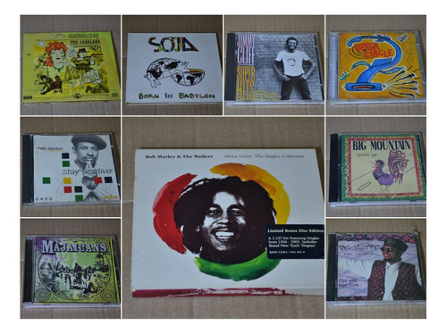 Cds Reggae Ska Punk Anglo Bob Marley Ziggy Jimmy Cliff