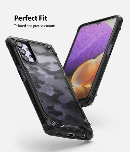 Imagen 8 de 9 de Case Ringke Fusion X Design Galaxy A32 5g - Importado De Usa