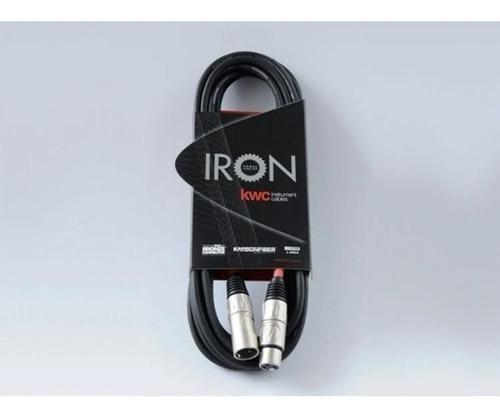 Cable Canon Micrófono Xlr Kwc Iron 240 1,5 Mts