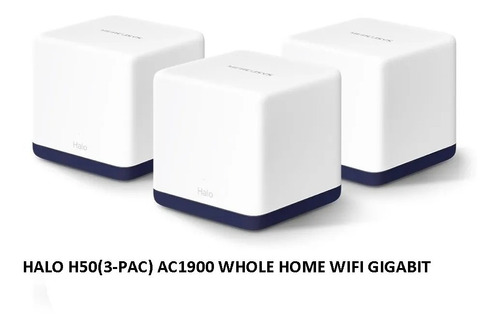 Halo H50(3-pac) Ac1900 Whole Home Wifi Gigabit