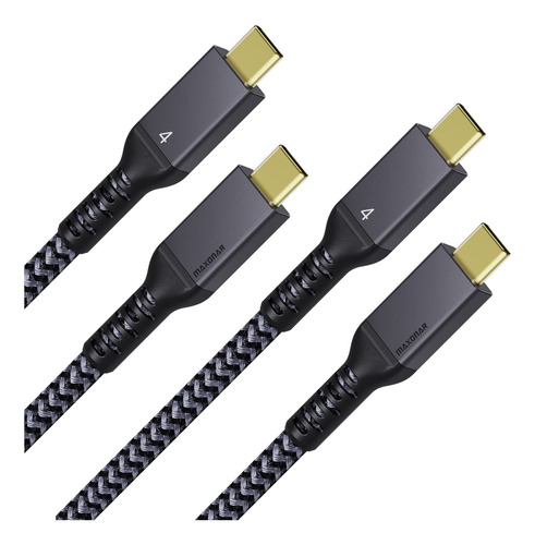 [paquete De 2 Unidades De 3.3 Pies] Compatible Con Cable Thu