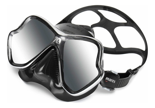 Visor Profesional Buceo Mares X-visionultraiquidskin Silver