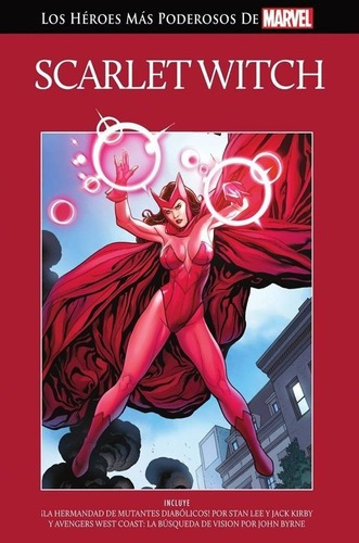 Libro, Comic, Marvel, Roja, Scarlet Witch
