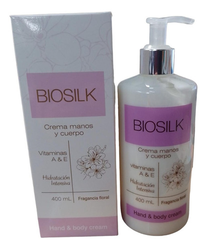  Crema De Manos Y Cuerpo Biosilk - mL