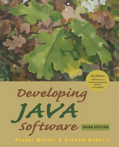 Developing Java Software, De Russel Winder. Editorial John Wiley Sons Ltd, Tapa Blanda En Inglés