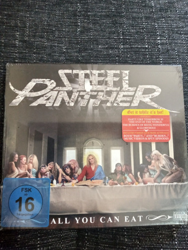 Steel Panther - All You Can Eat (2014) Cd/dvd Deluxe Edition