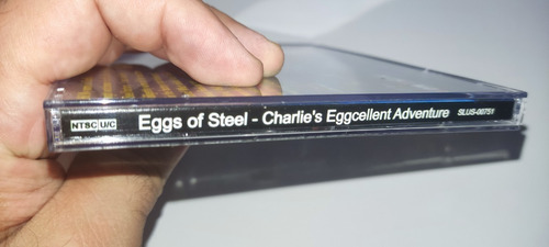 Eggs Of Steel Patch Mídia Preta Playstation 1