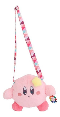 Bolsa Crossbody Cadena Kirby Juego Felpa Rosa